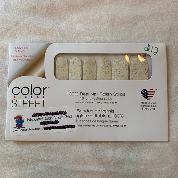 NIB - Color Street - Nail Polish Manicure Strips in Color “Glittersweet” - Picture 7 of 9